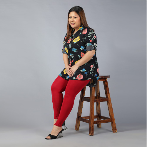 plus size ankle leggings